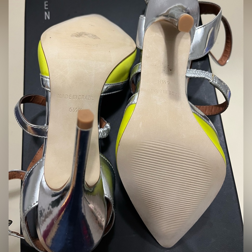 Steve Madden lime green pumps - Picture 4 of 4
